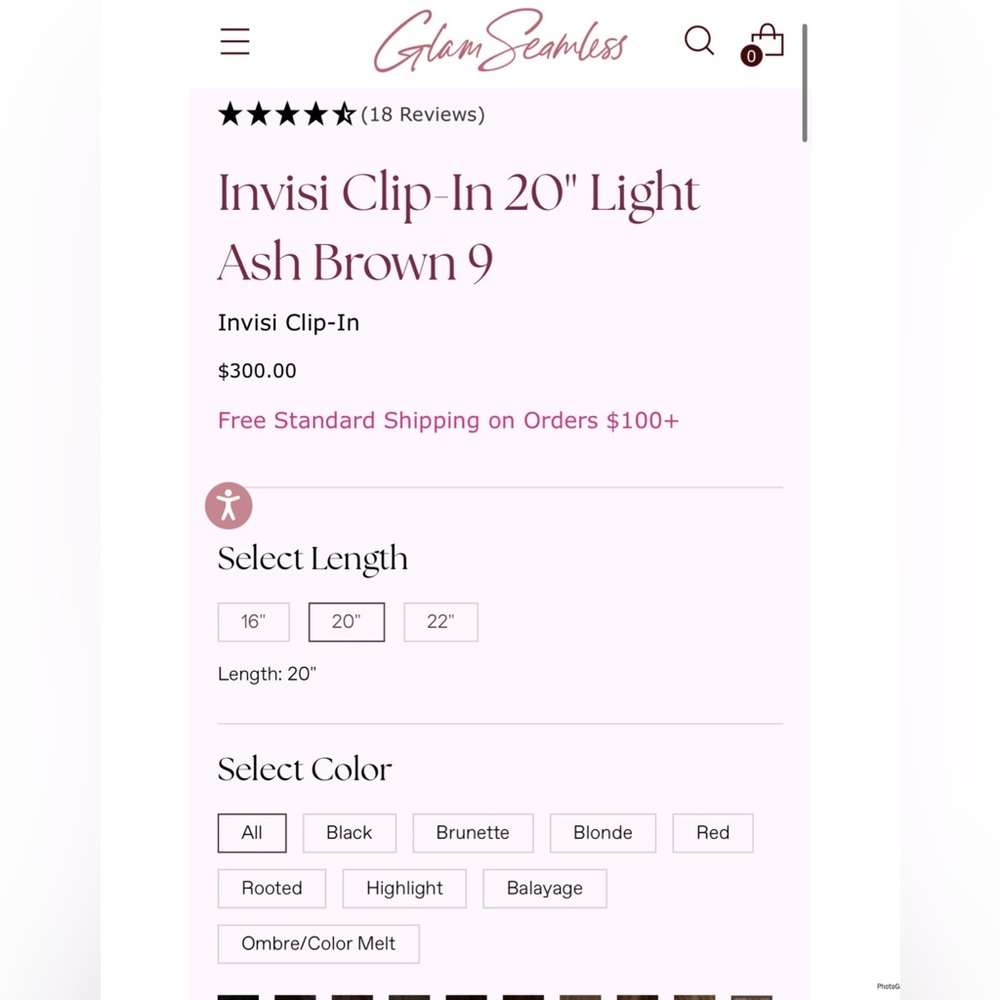 Glam seamless Human Hair Extensions - Picture 12 of 13